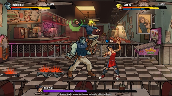 Mayhem Brawler (аркадный beat’em’up)