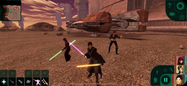 Knights of the Old Republic II на iOS и Android!